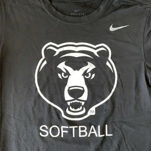 Nike Drifit Baylor Softball Tee